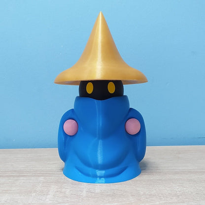 Chibi Black Mage | FF Figurine | Videogame Fan Art | FF Collectible