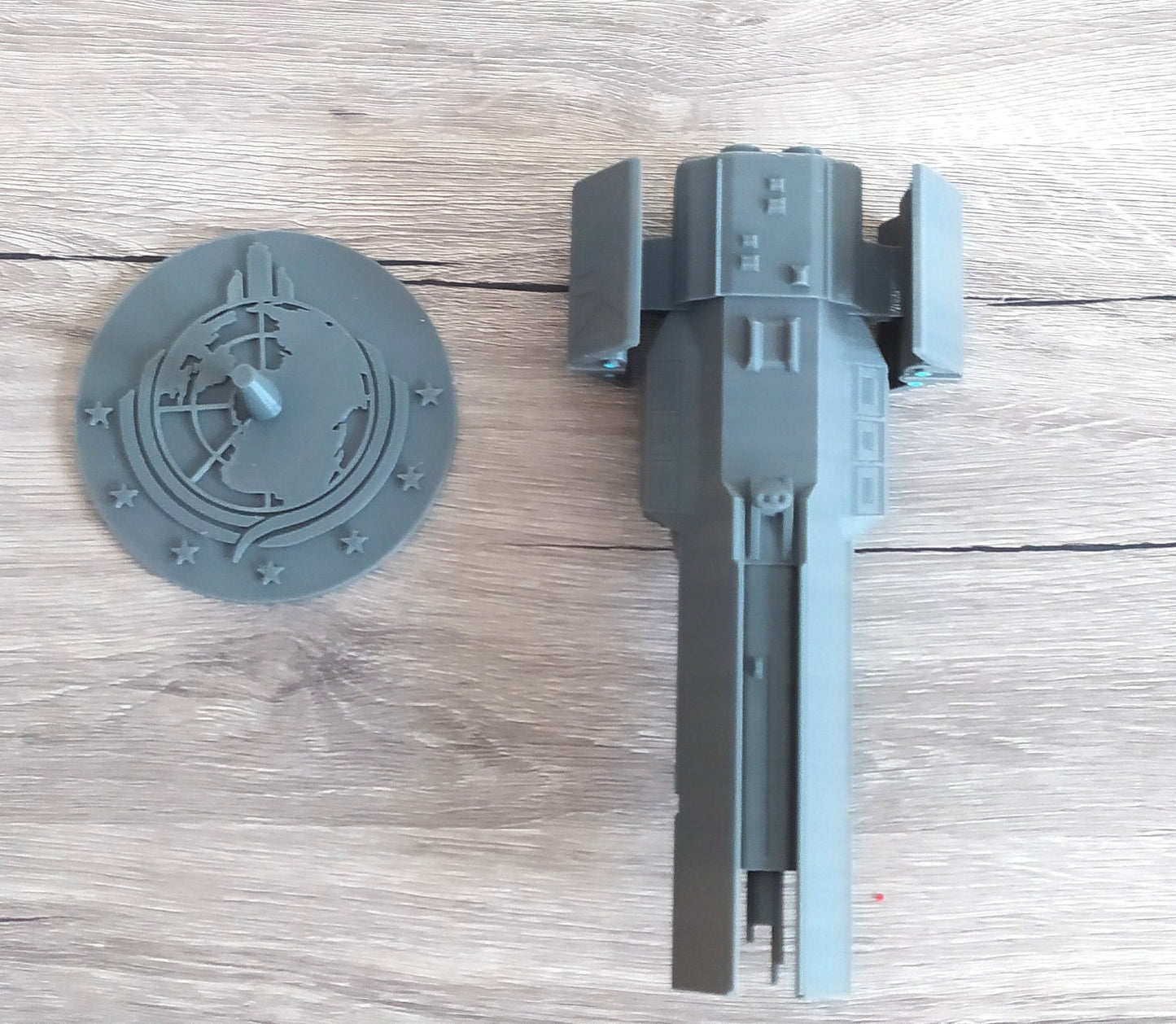 Hell SES Liberty Class Destroyer | Diver Figurine