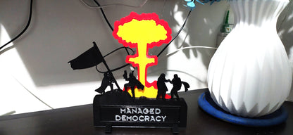 Heroes' Silhouette | Personalised Text