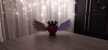 Celeste Angel Strawberry | Celeste Figurine | Videogame Gift