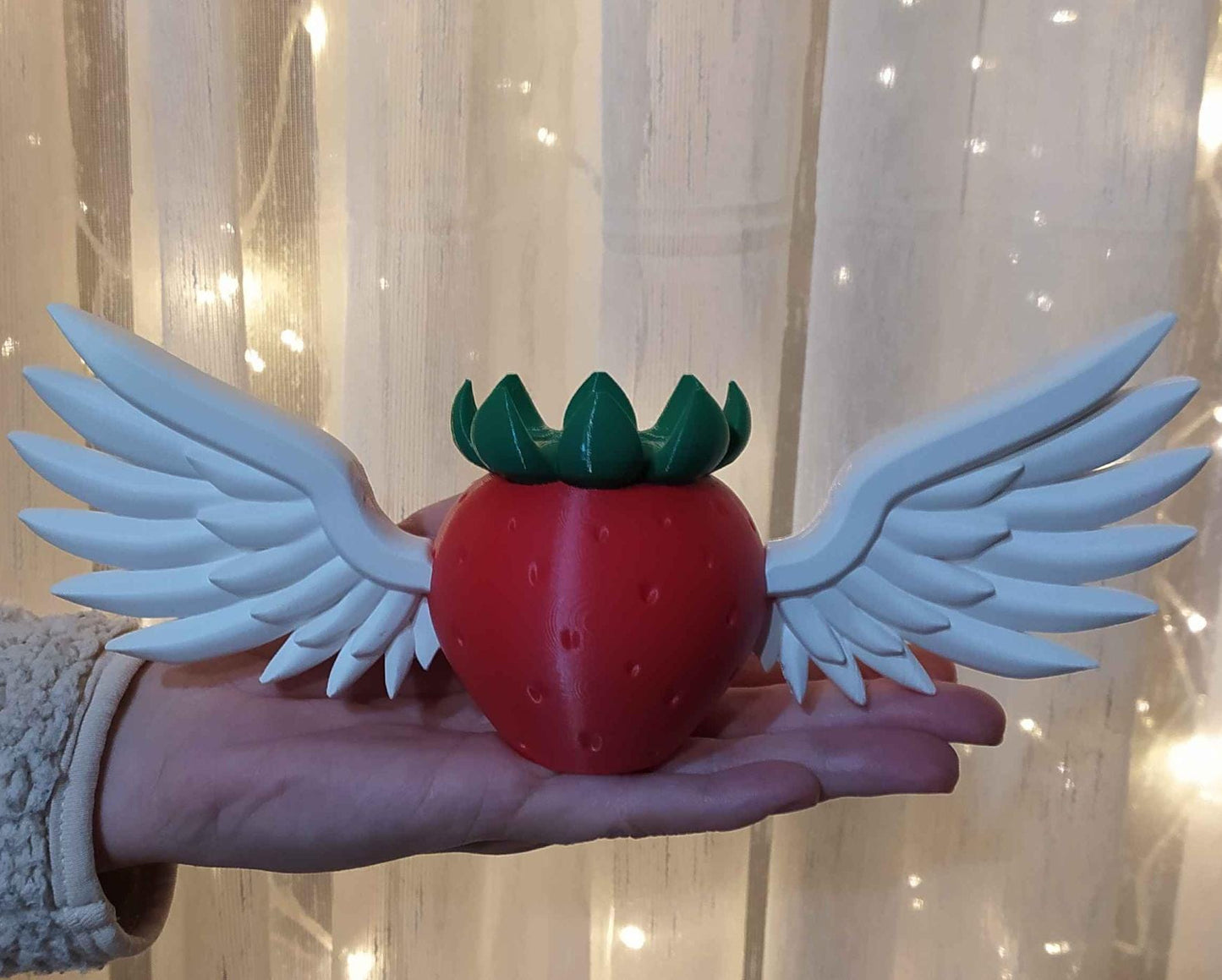 Celeste Angel Strawberry | Celeste Figurine | Videogame Gift