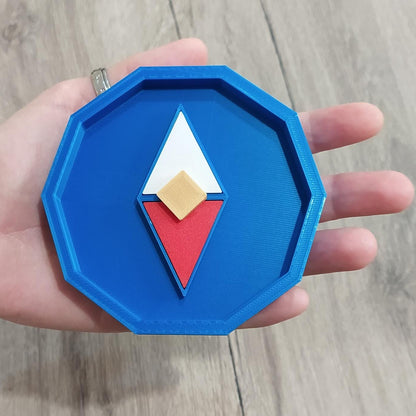 The Legend of Zelda Dungeon Compass Prop Replica Video Game Desk Toy Display Model