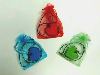 Undertale Necklace - Undertale Heart - Delta Rune Hearts