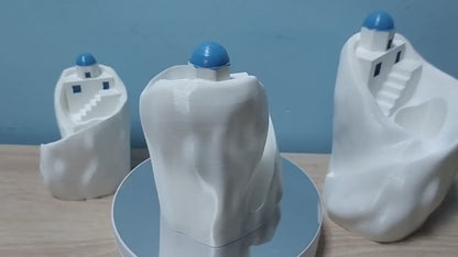 Santorini Mountain Planter | Mediterranean Planter