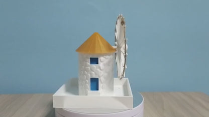 Mylos Windmill Planter | Greece Mediterranean Planter