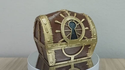 KH Pirate Chest | Kingdom Hearts Inspired Chest