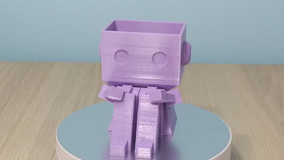 Cute Robot Succulent Planter | Desk Organizer | Desktop Decor